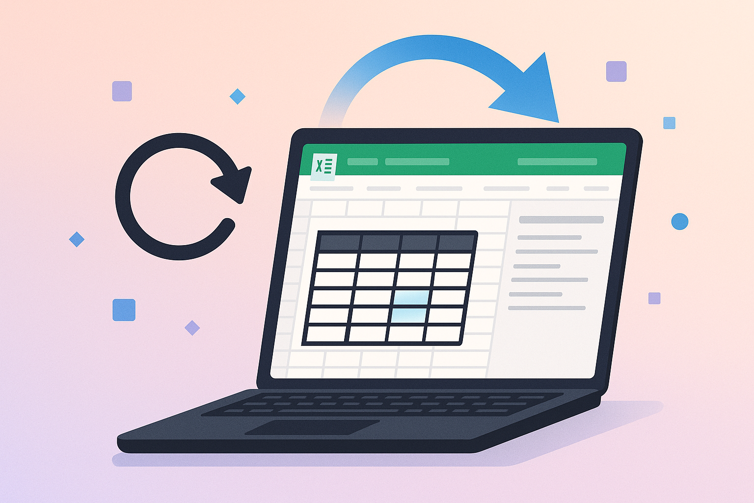 Excelのピボットテーブルを自動更新する方法